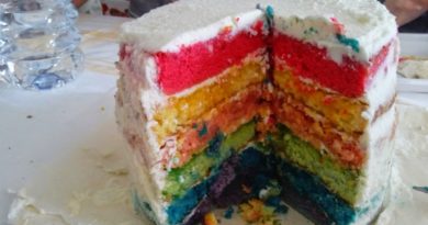 Rainbow cake