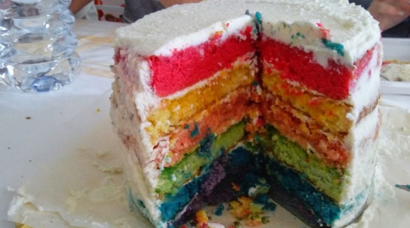 Rainbow cake