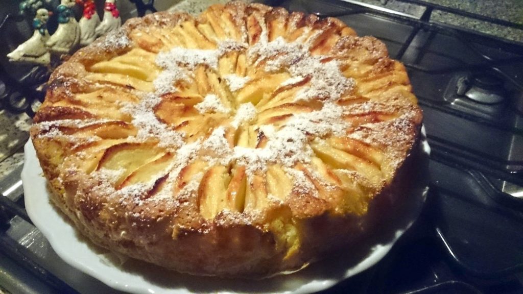 Torta di mele portoghese